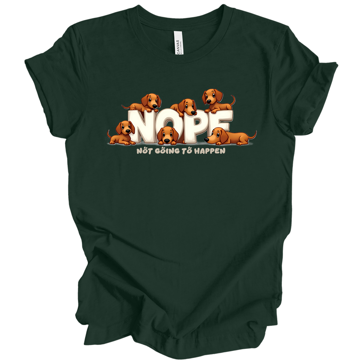 Dachshund NOPE Tee