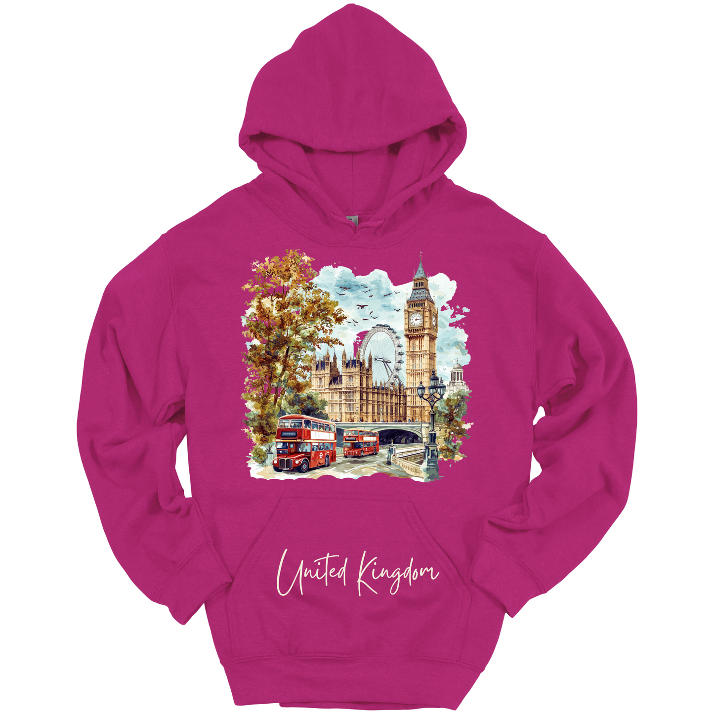 London Landmarks Explorer Hoodie