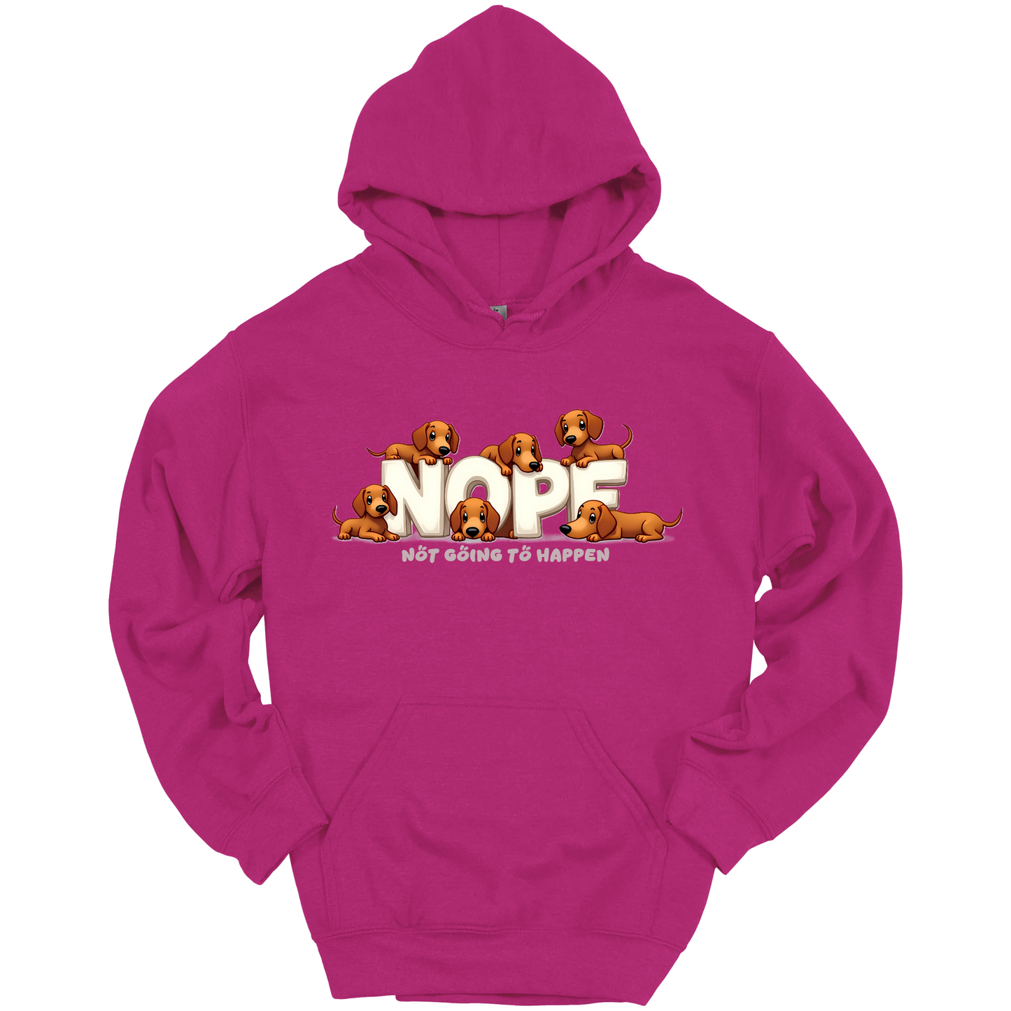 Dachshund NOPE Hoodie