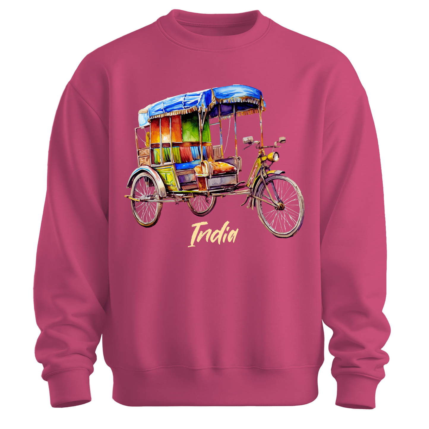 Rickshaw Rides: Explore India Sweatshirt