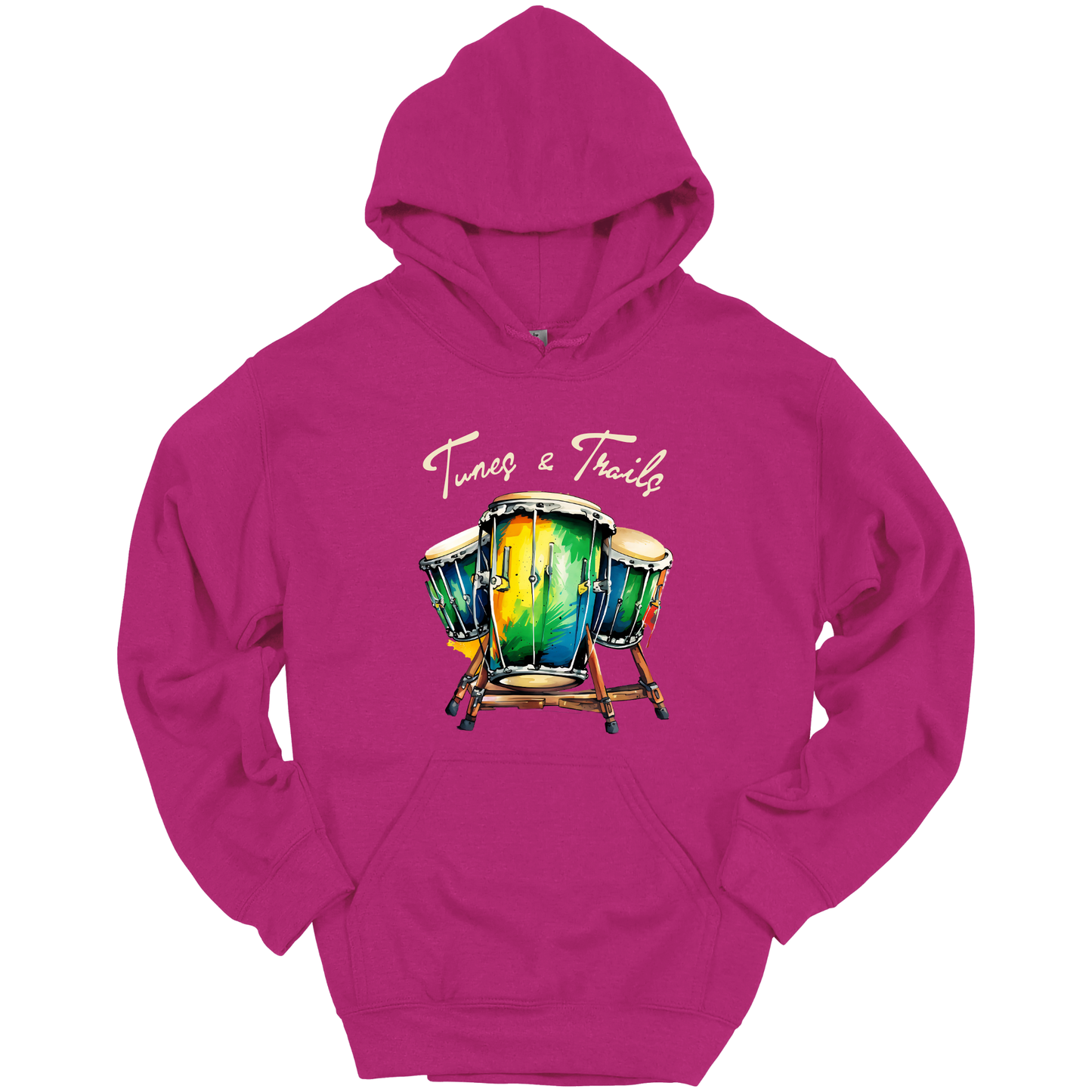 Tunes & Trails – Rhythmic Journeys Hoodie