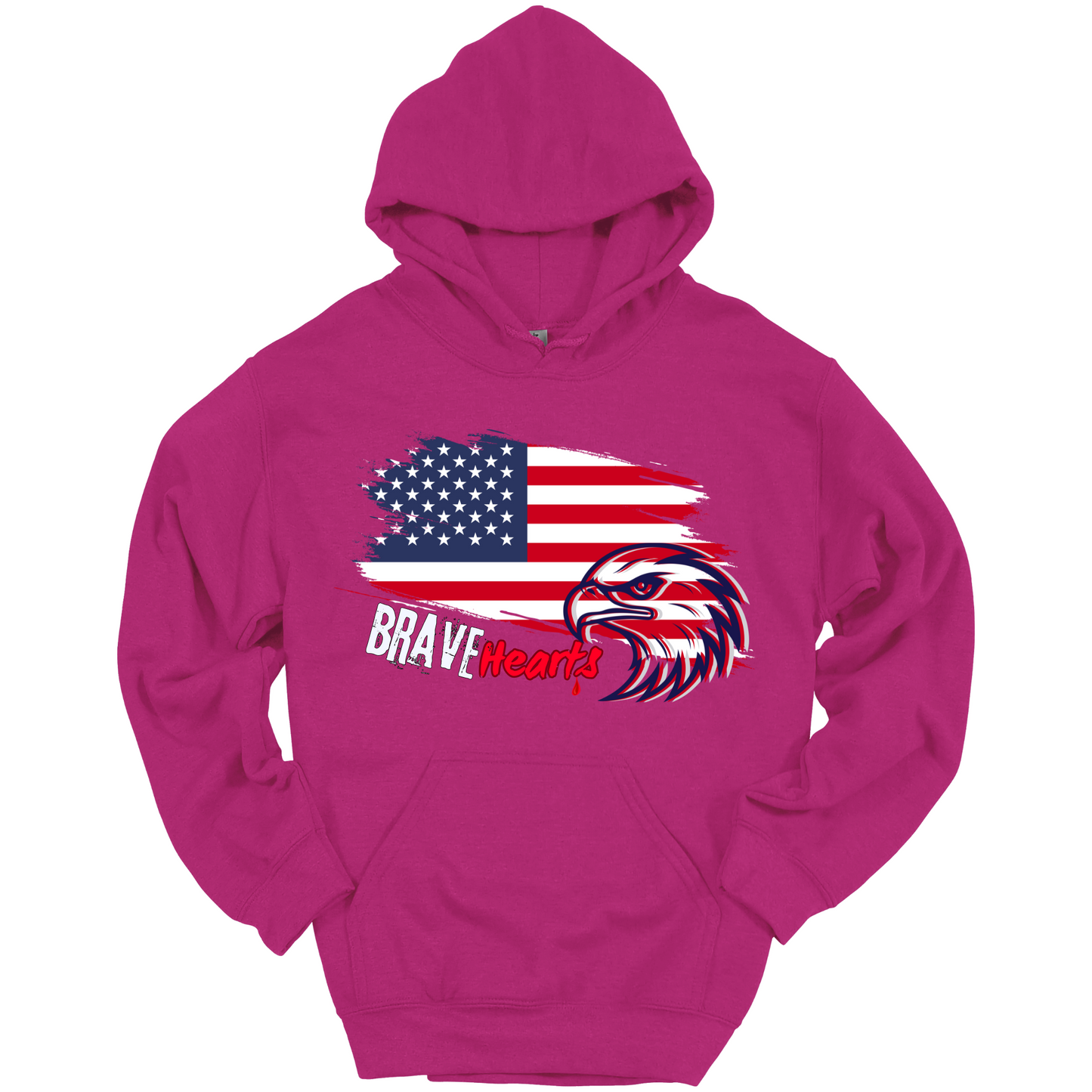 Brave Hearts – Patriot Hawk Hoodie