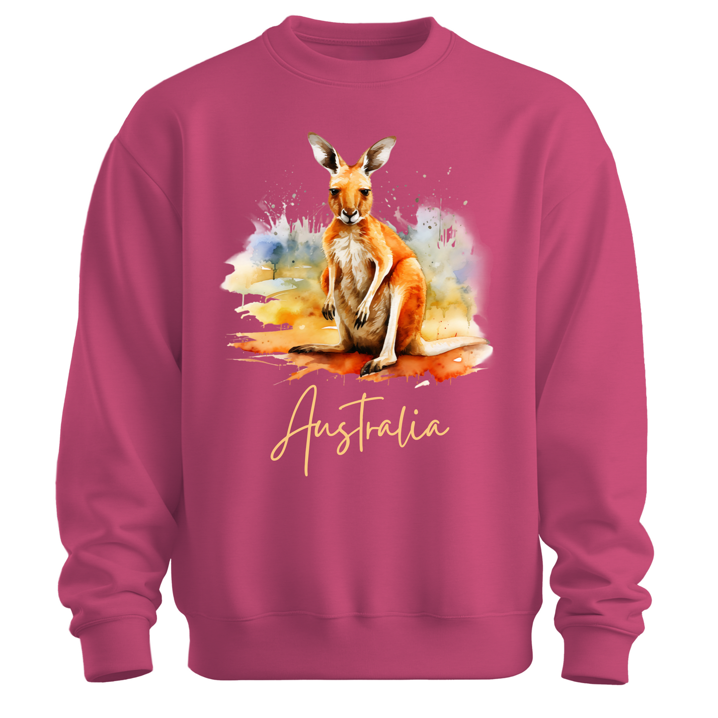 Aussie Hopper Kangaroo Travel Sweatshirt