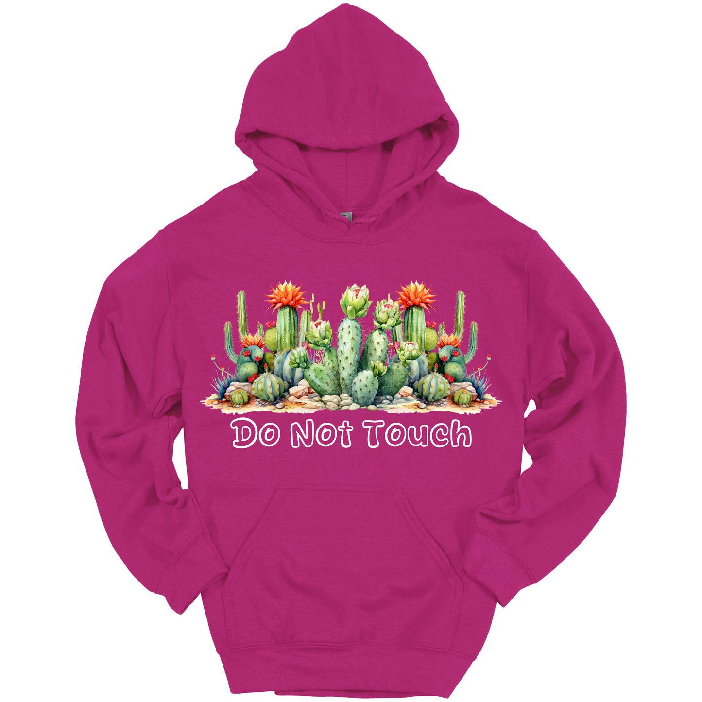 Do Not Touch – Sassy Cactus Hoodie