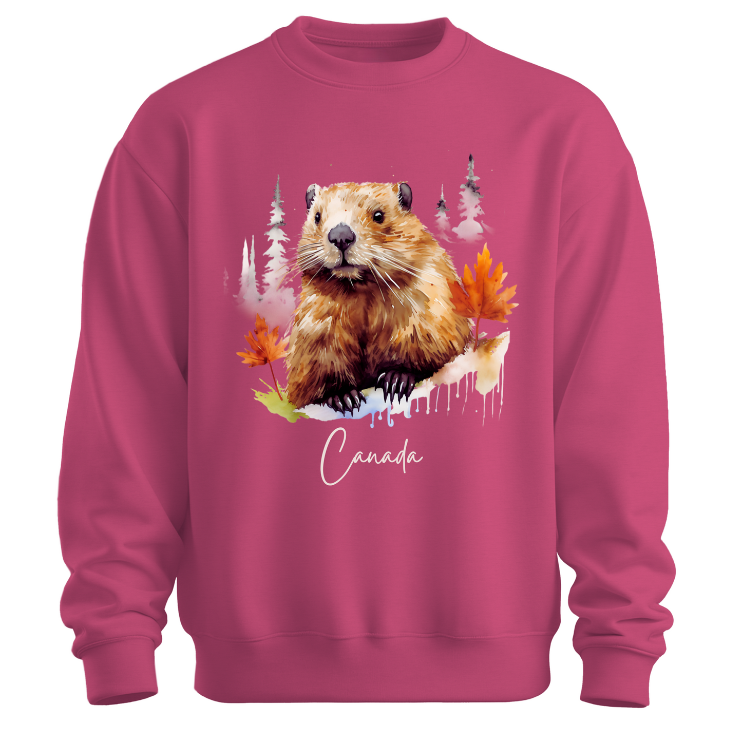 Hamster Explorer: Canada Adventure Unisex Sweatshirt