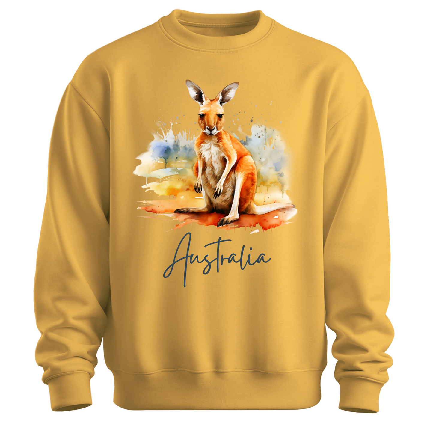 Aussie Hopper Kangaroo Travel Sweatshirt