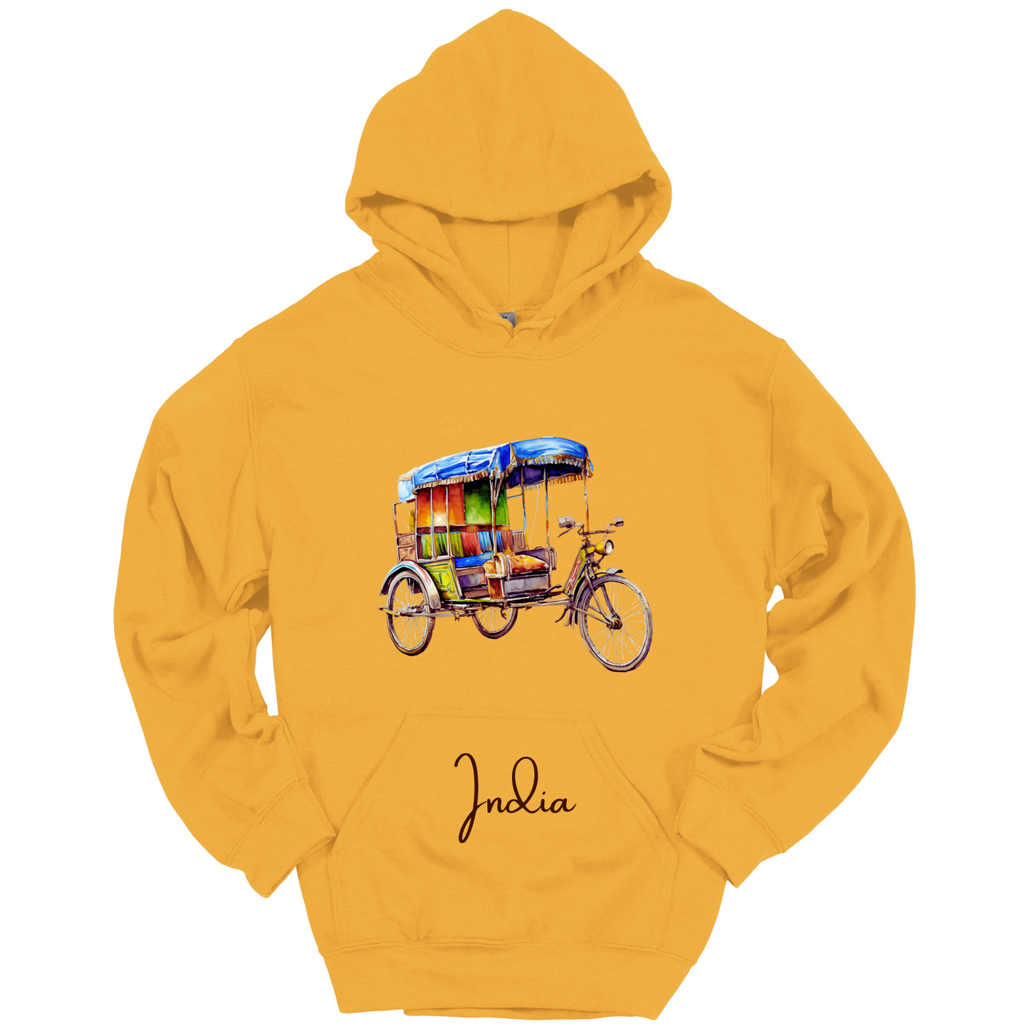 Rickshaw Rides: Explore India Hoodie
