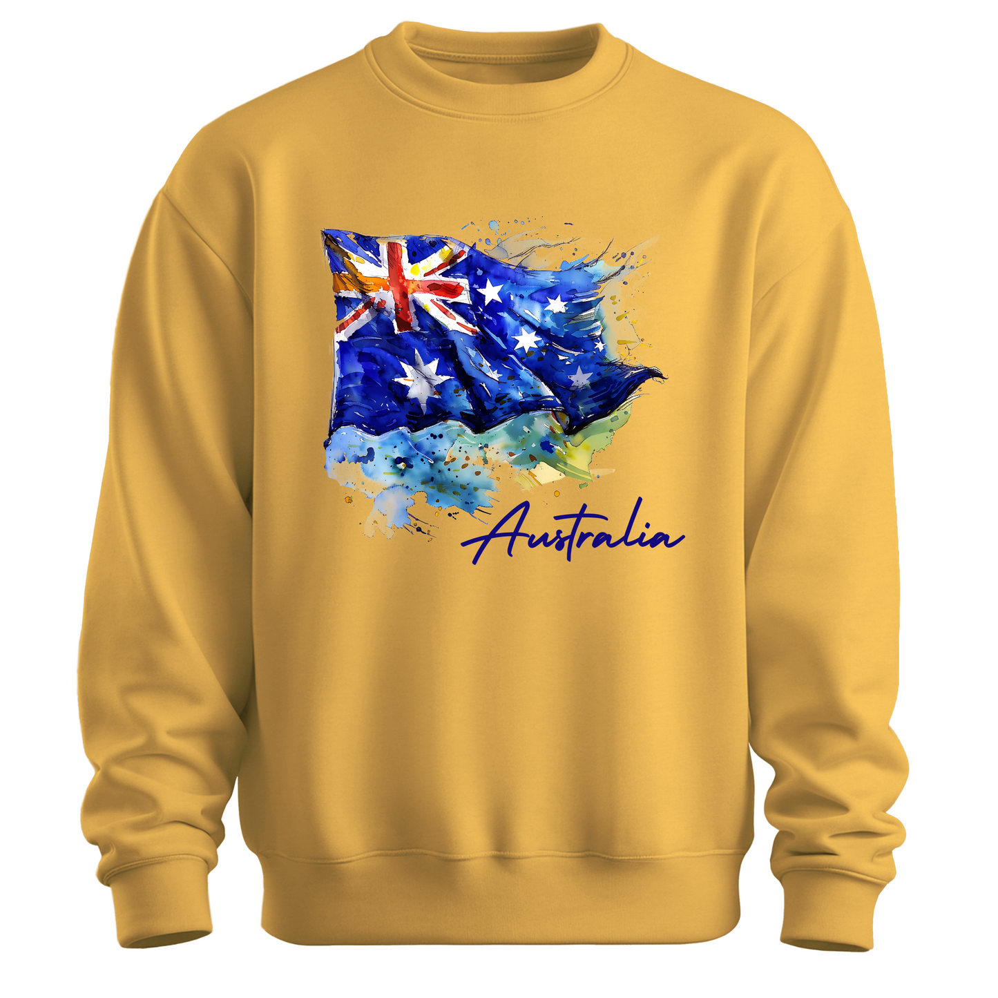 Aussie Pride Artistic Flag Sweatshirt