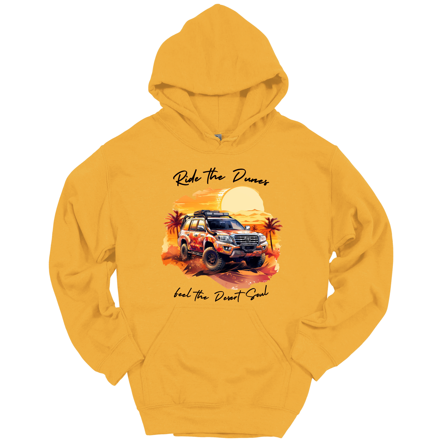 Desert Dreams: Dubai Safari Adventure Hoodie