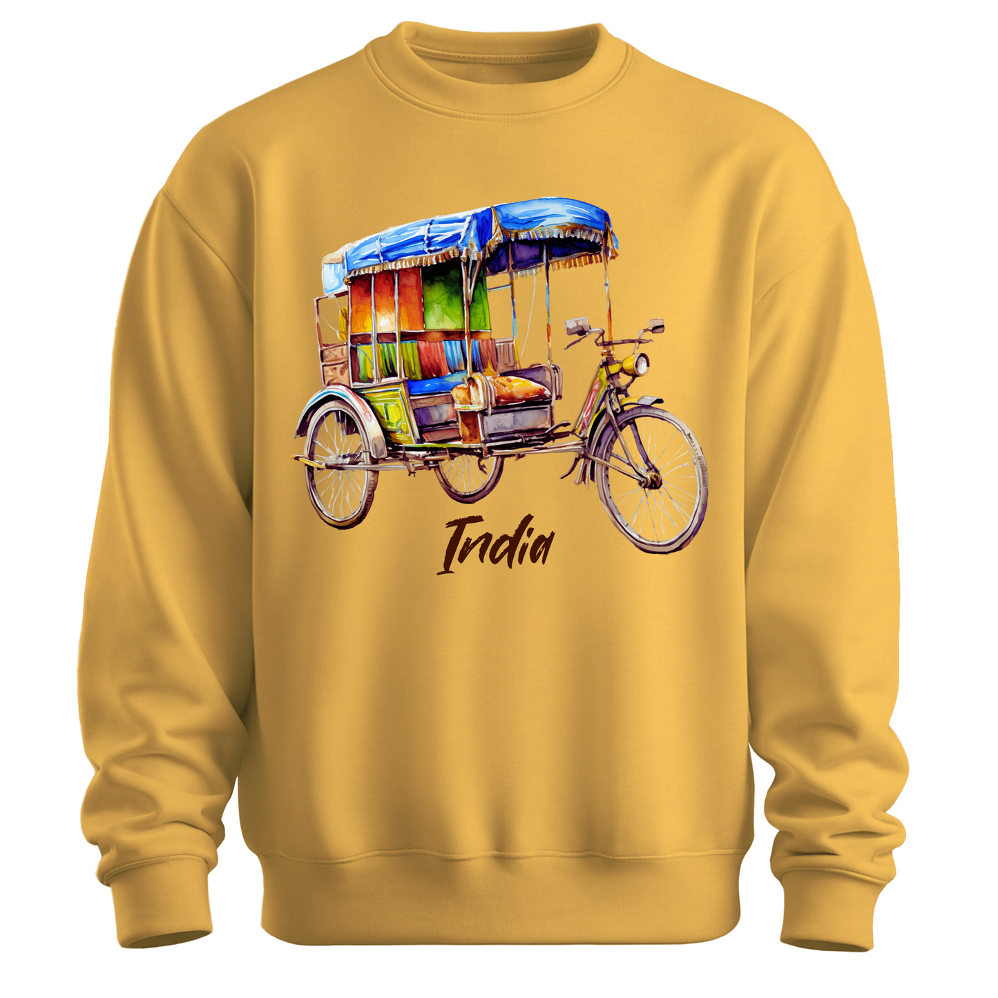 Rickshaw Rides: Explore India Sweatshirt