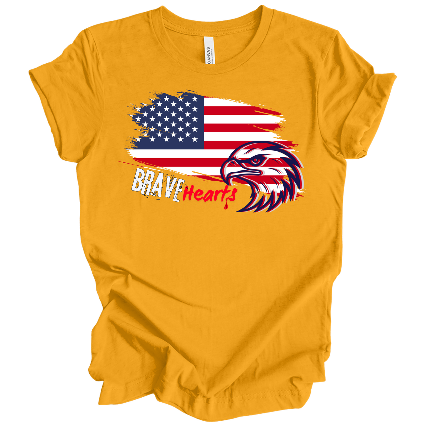 Brave Hearts – Patriot Hawk Tee