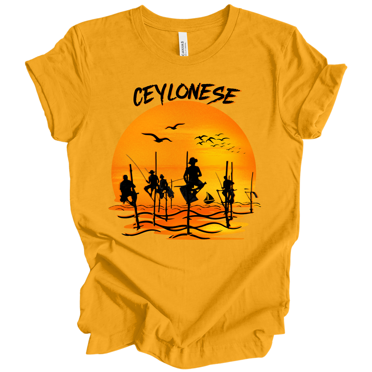 Ceylonese Dawn – Heritage Fishermen Tee