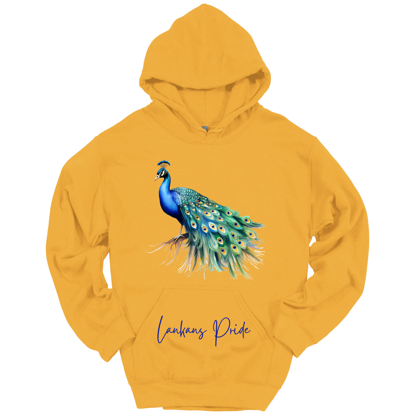 Majestic Peacock Sri Lanka Hoodie