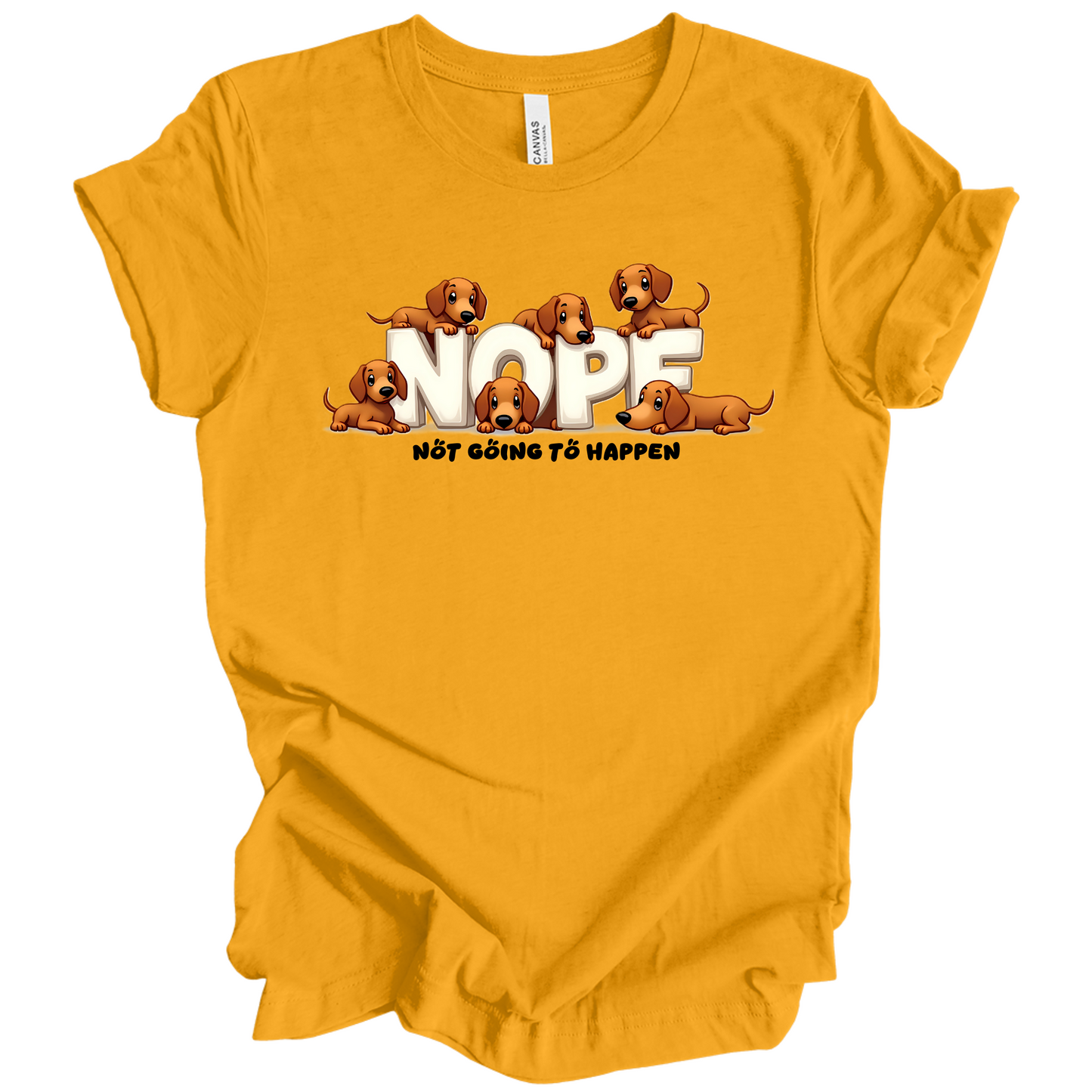 Dachshund NOPE Tee