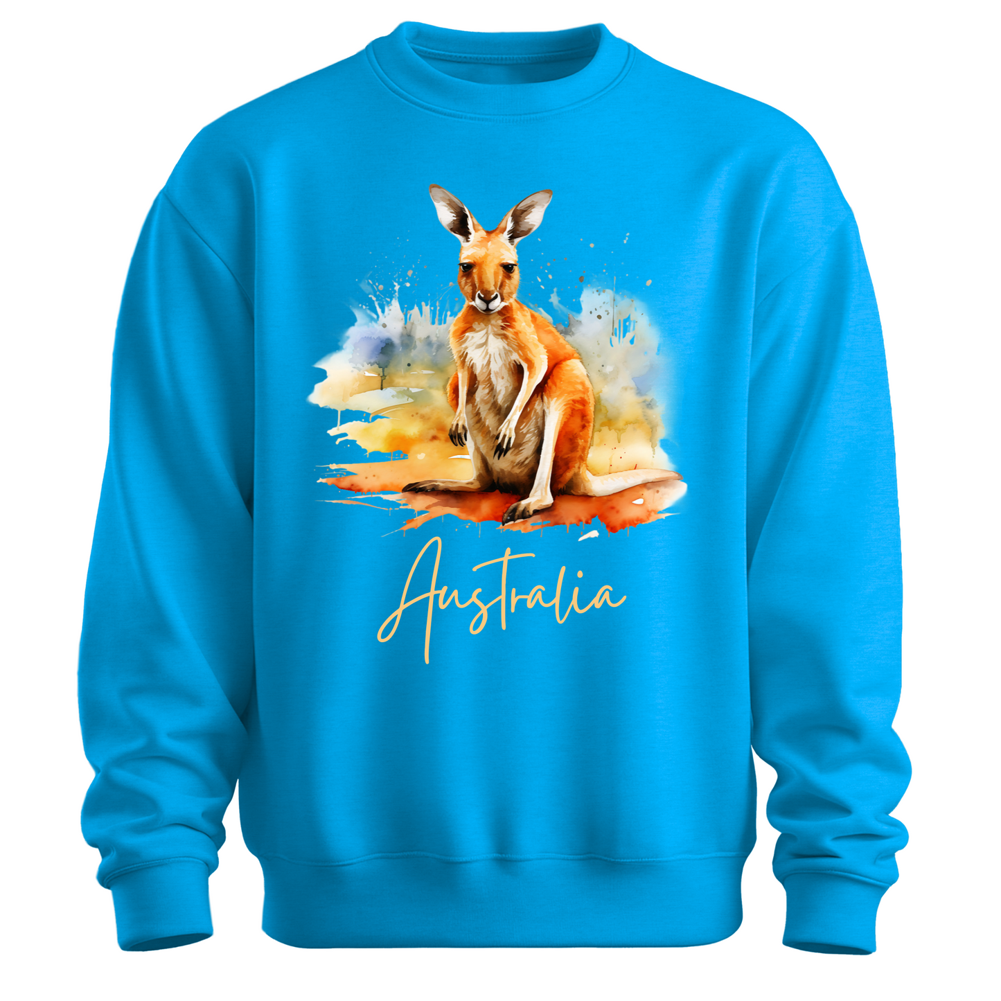Aussie Hopper Kangaroo Travel Sweatshirt