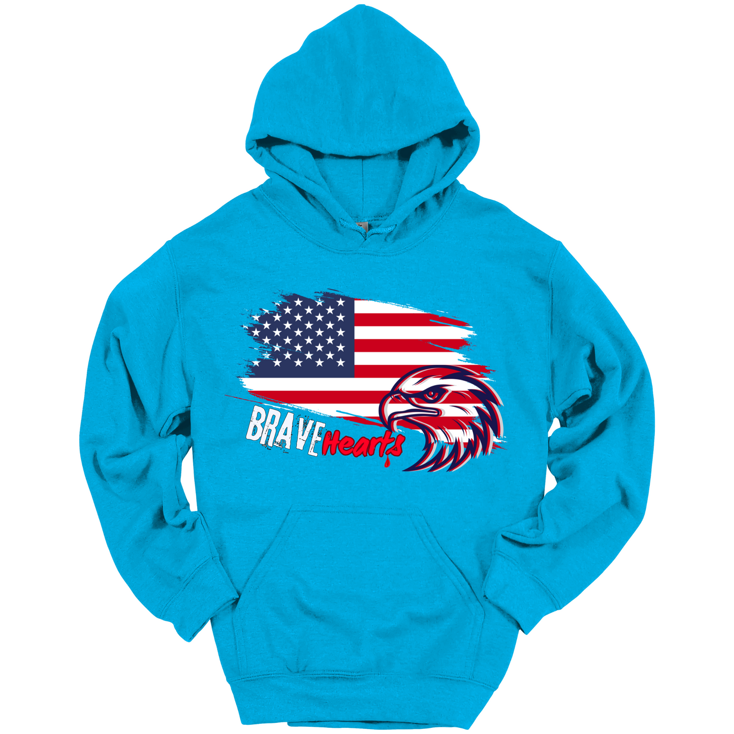 Brave Hearts – Patriot Hawk Hoodie