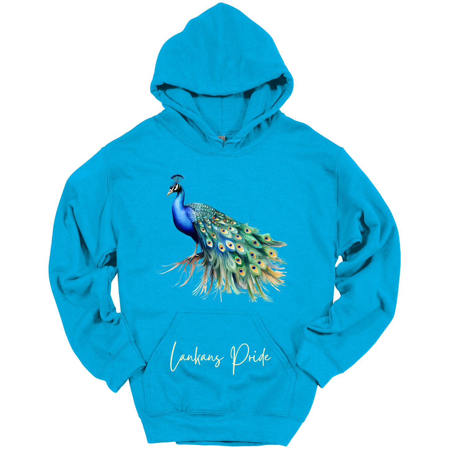 Majestic Peacock Sri Lanka Hoodie