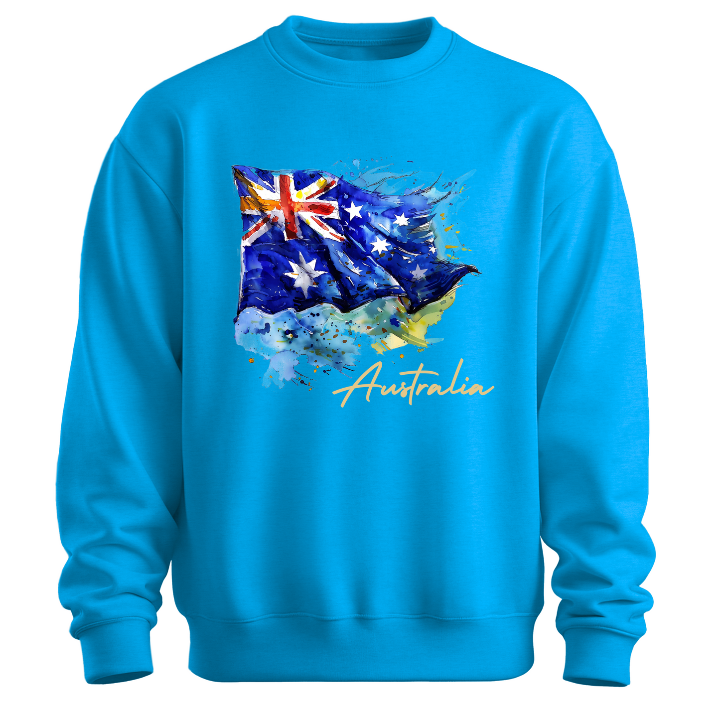 Aussie Pride Artistic Flag Sweatshirt