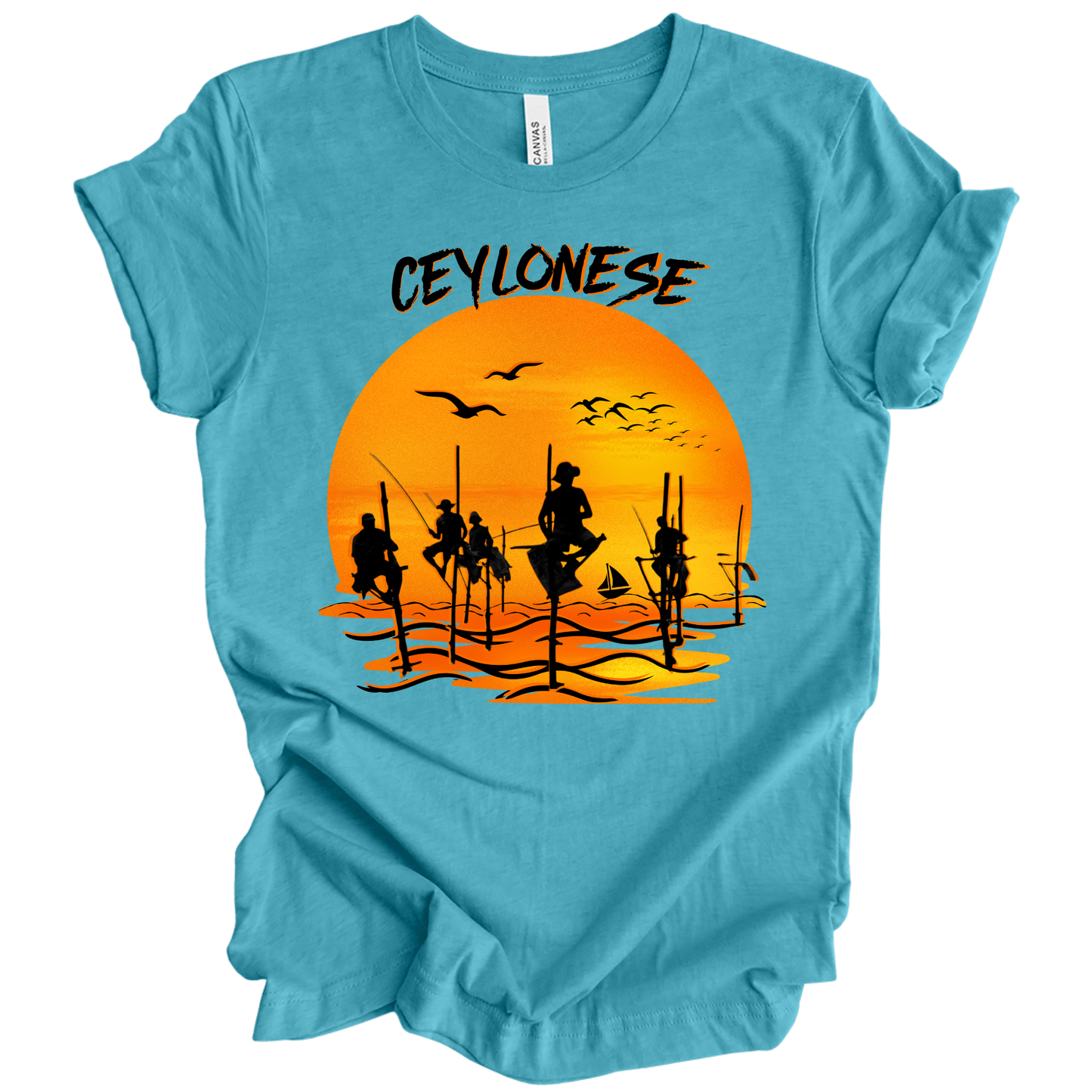 Ceylonese Dawn – Heritage Fishermen Tee