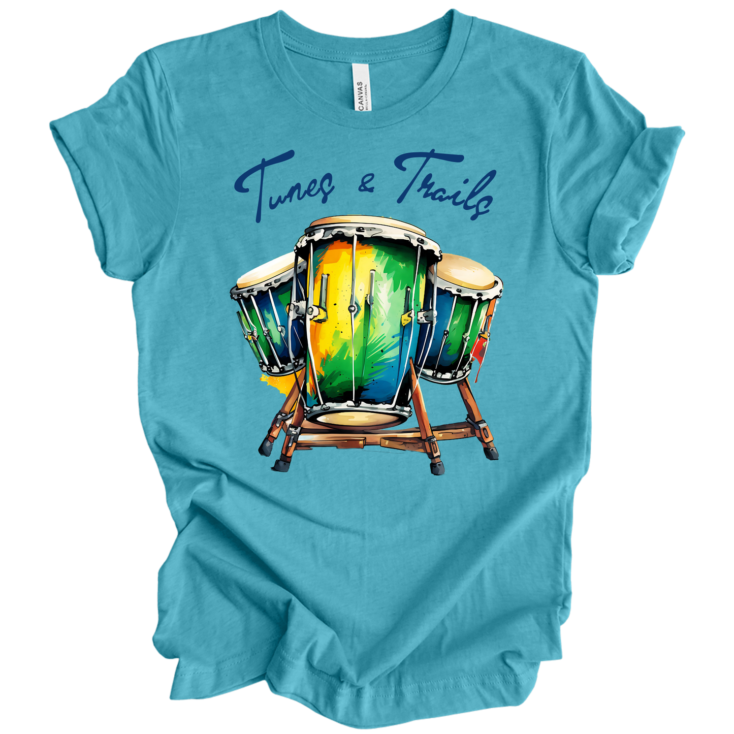Tunes & Trails – Rhythmic Journeys Tee