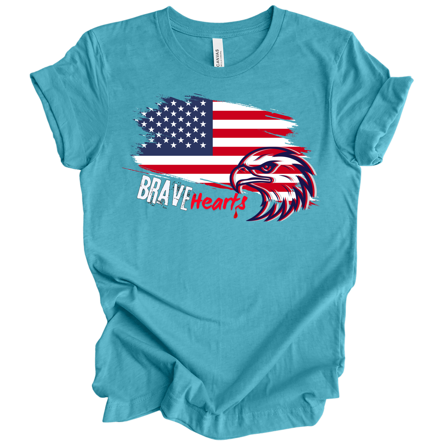 Brave Hearts – Patriot Hawk Tee