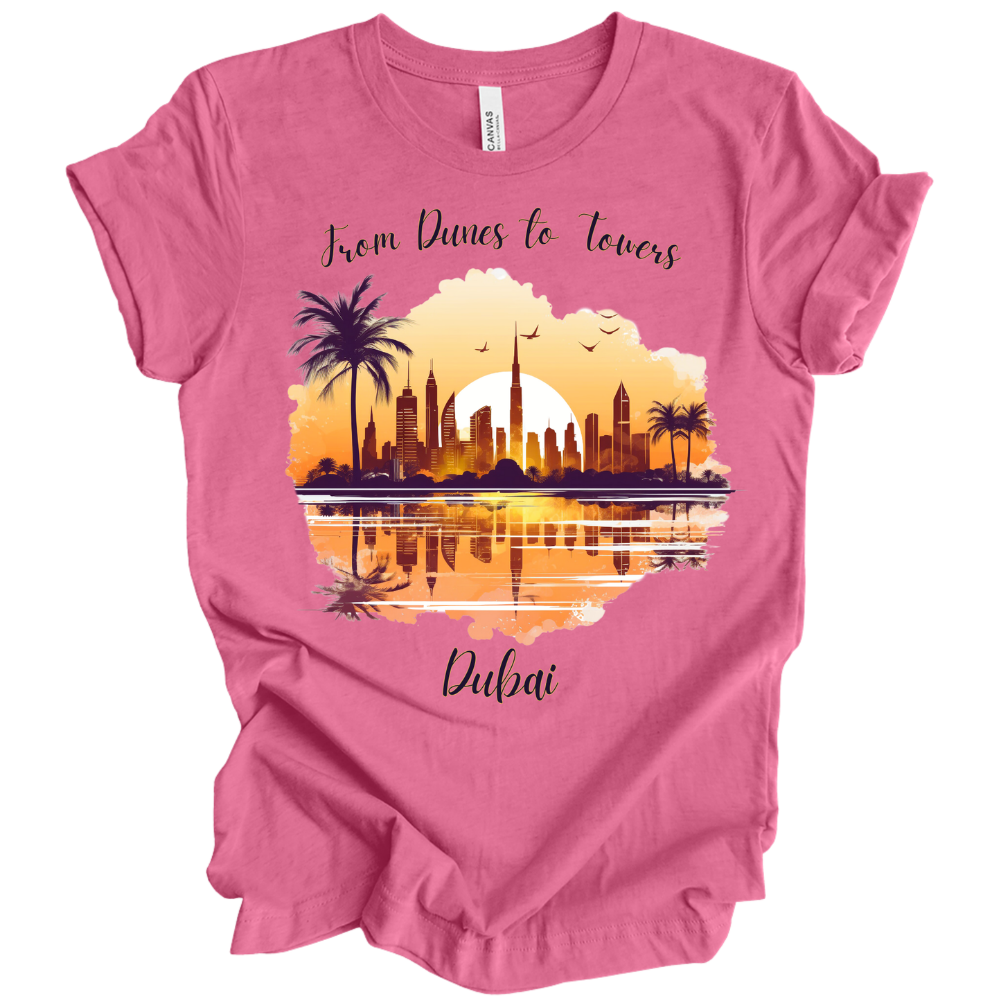 From Dunes to Towers: Dubai Adventure Tee