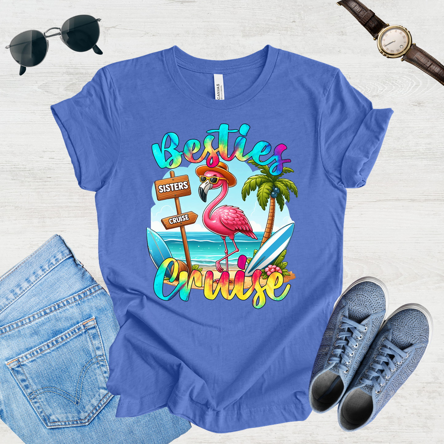 Cruising with My Besties Tee