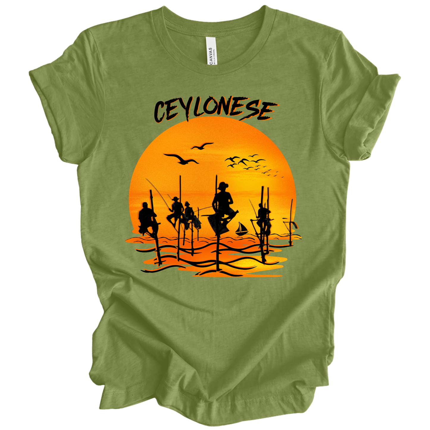 Ceylonese Dawn – Heritage Fishermen Tee