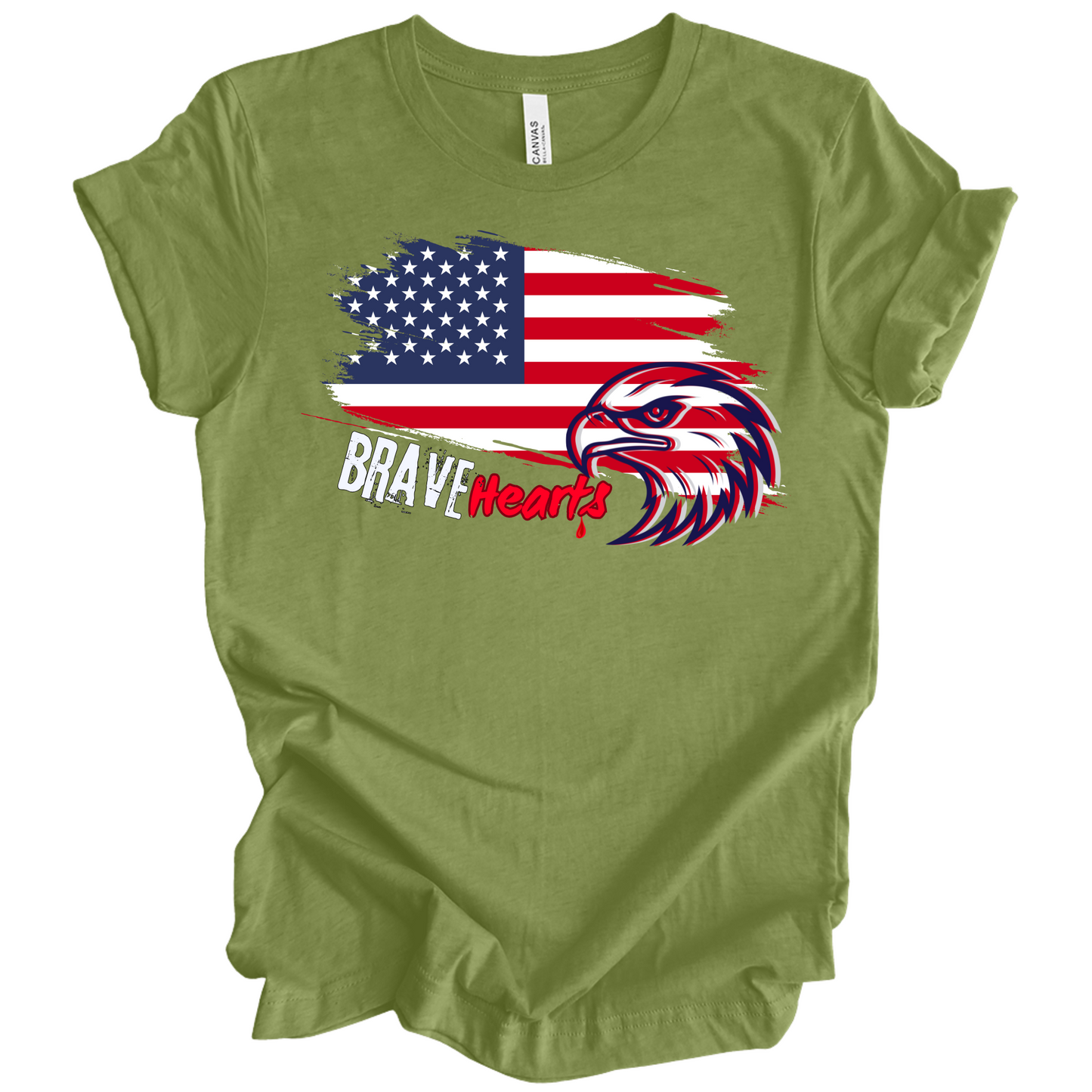 Brave Hearts – Patriot Hawk Tee