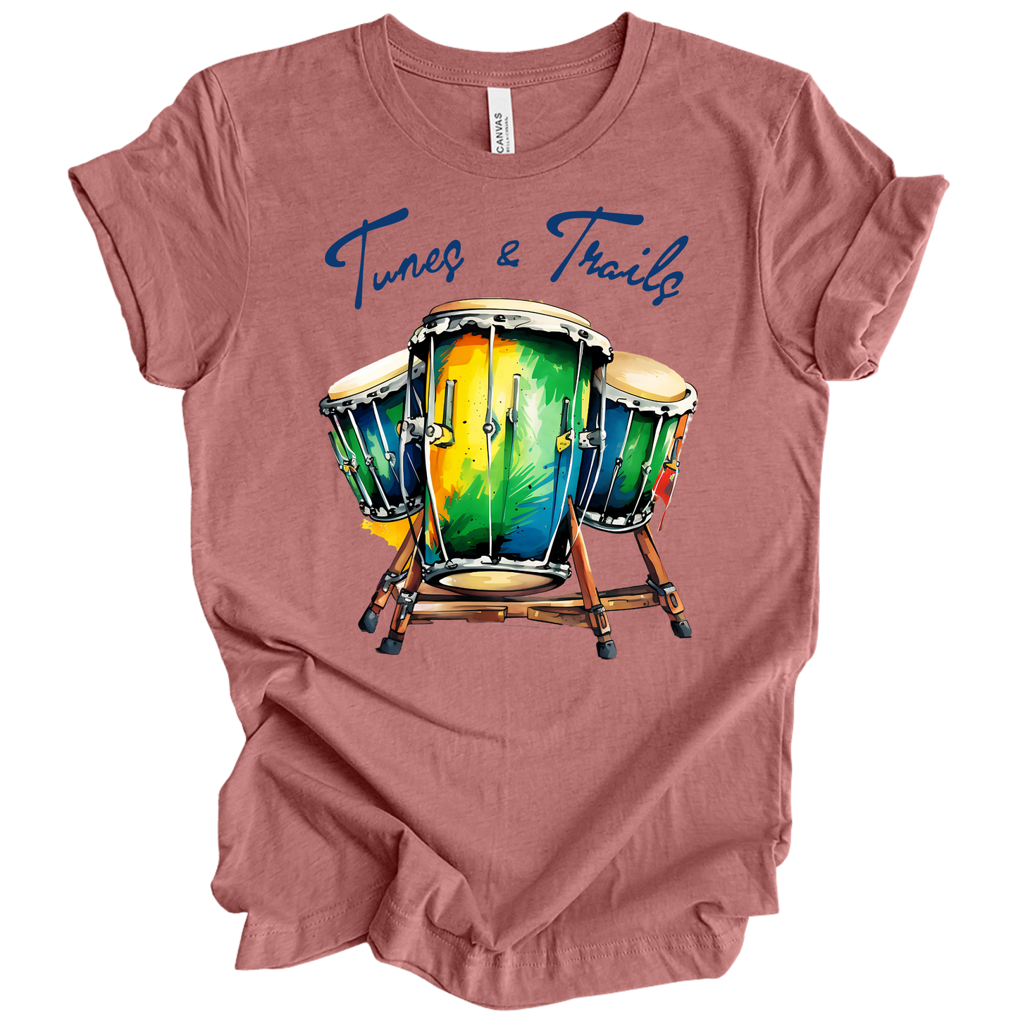 Tunes & Trails – Rhythmic Journeys Tee