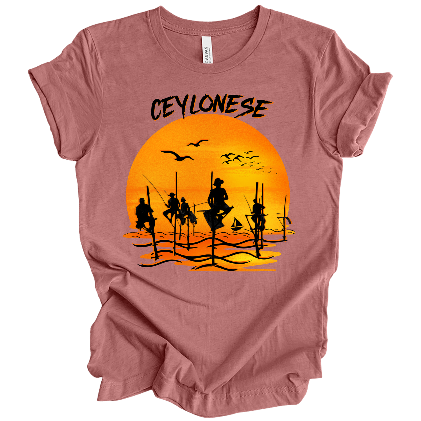Ceylonese Dawn – Heritage Fishermen Tee