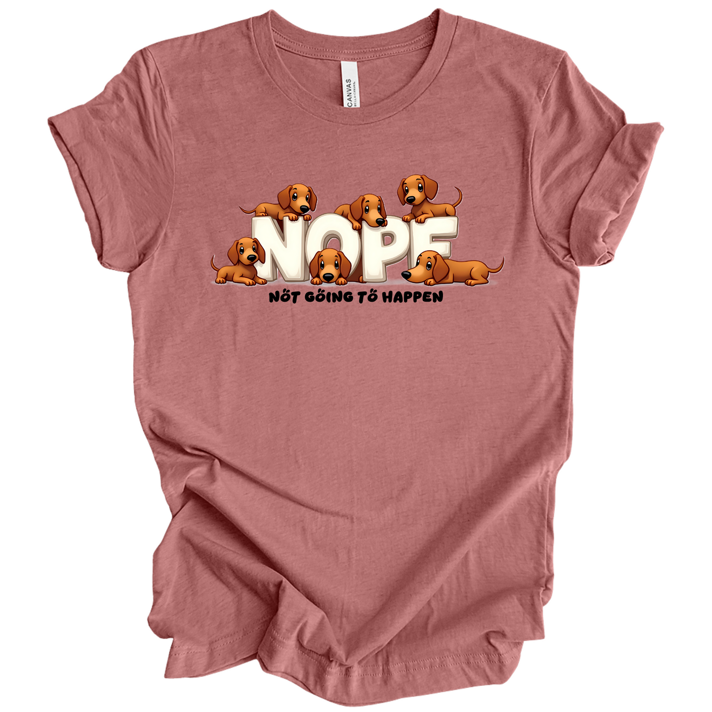 Dachshund NOPE Tee