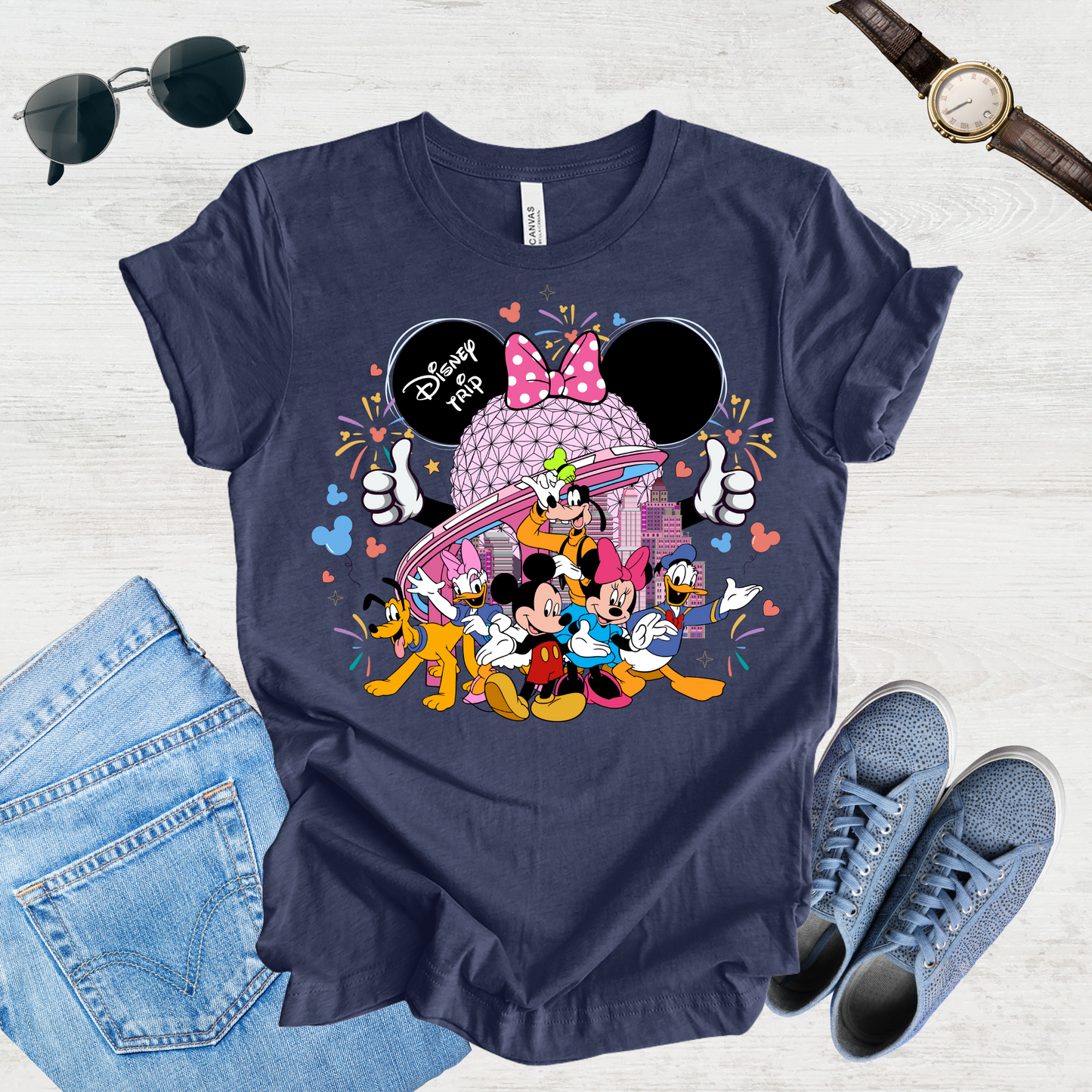 Minnie Mouse Ears & Memories Tee