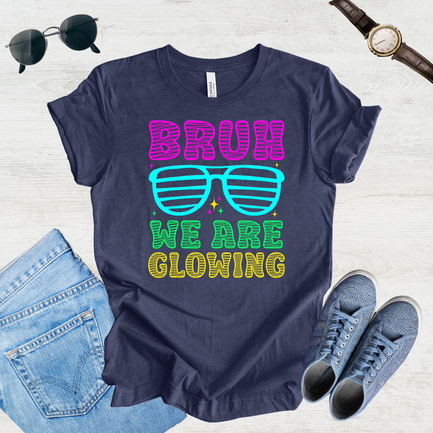 Bruh, We’re GlowingTee