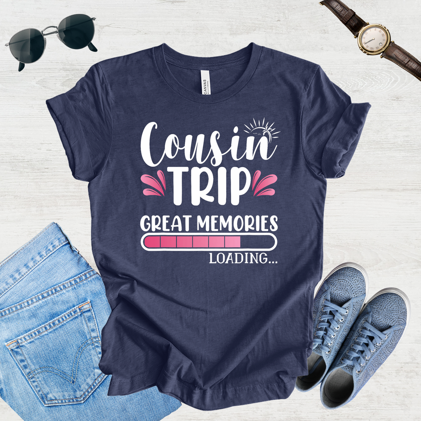 Cousin Adventures: Memories Loading Tee