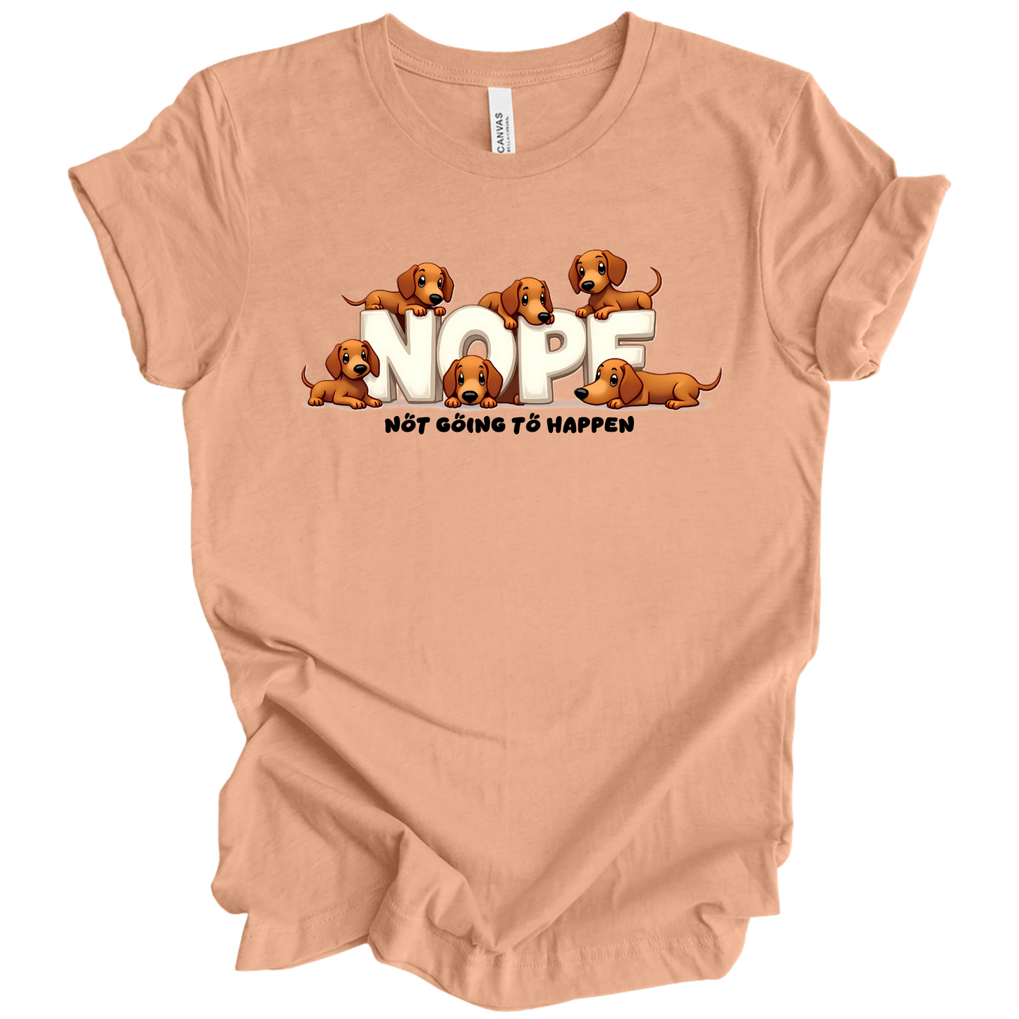 Dachshund NOPE Tee