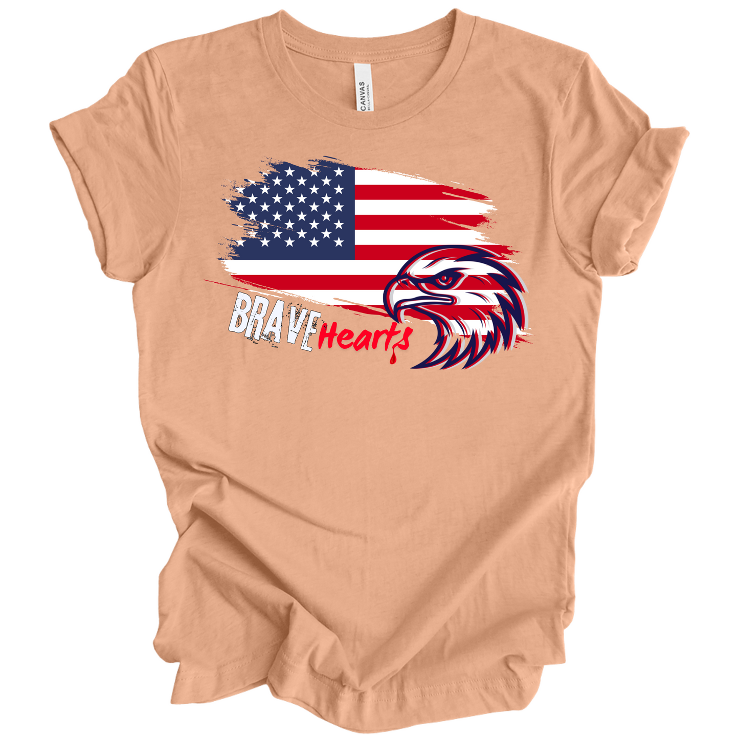 Brave Hearts – Patriot Hawk Tee