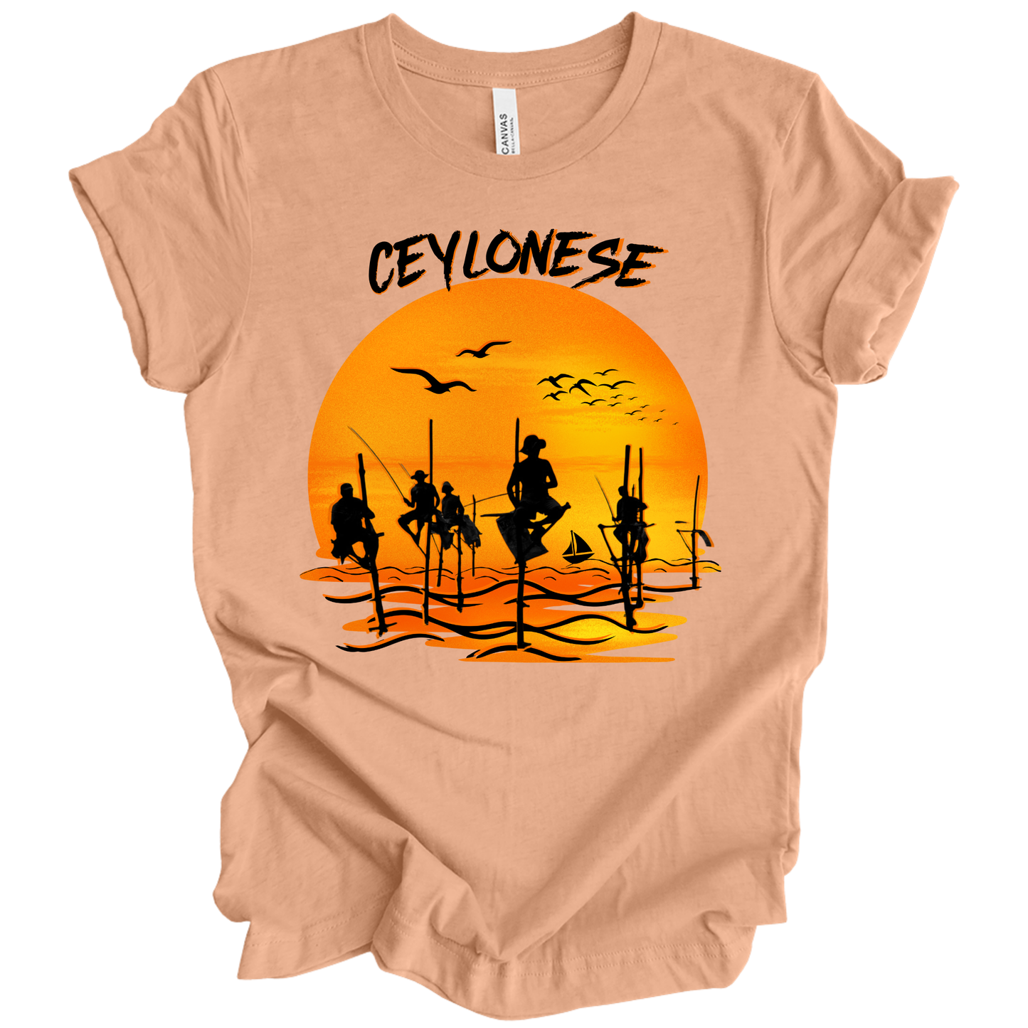 Ceylonese Dawn – Heritage Fishermen Tee