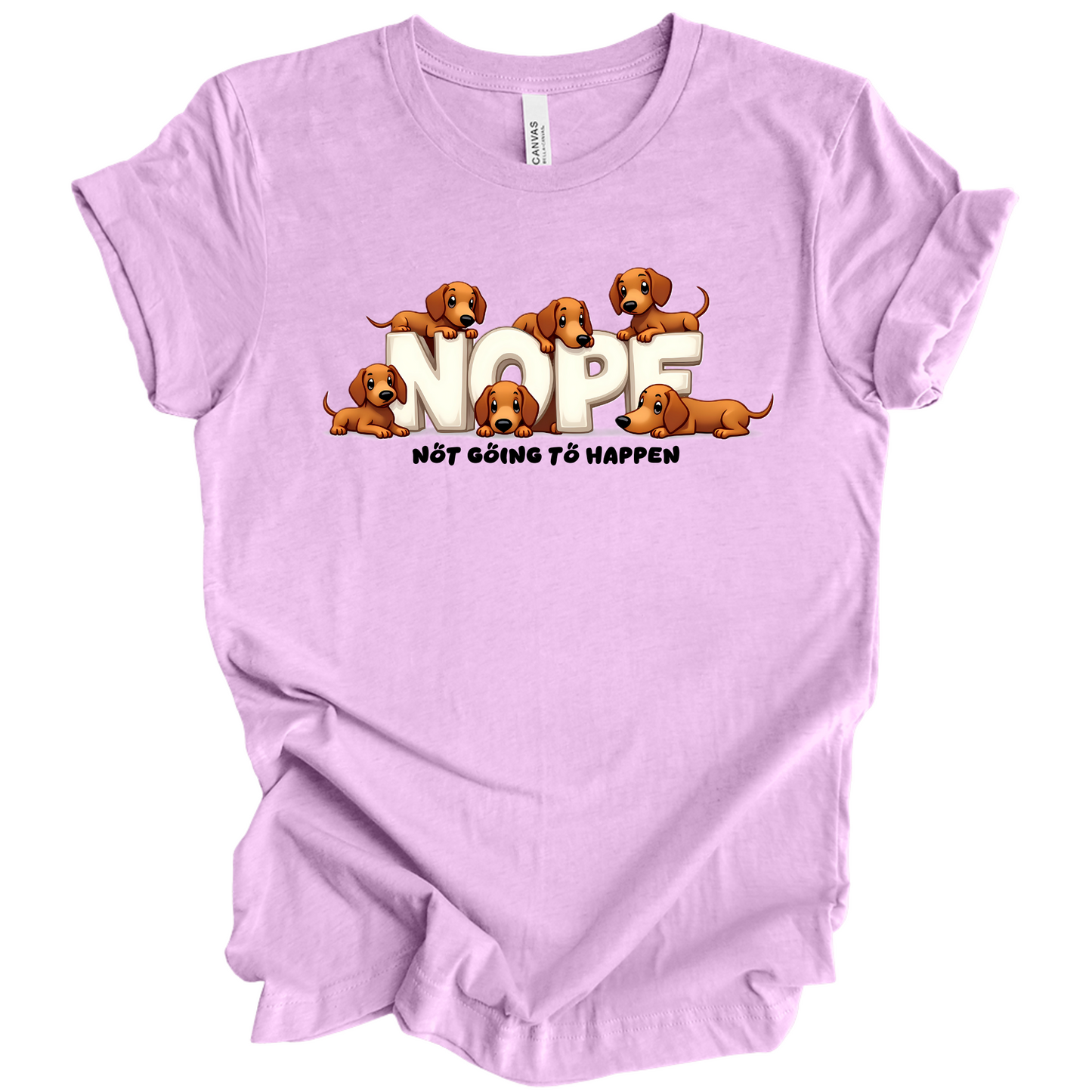 Dachshund NOPE Tee