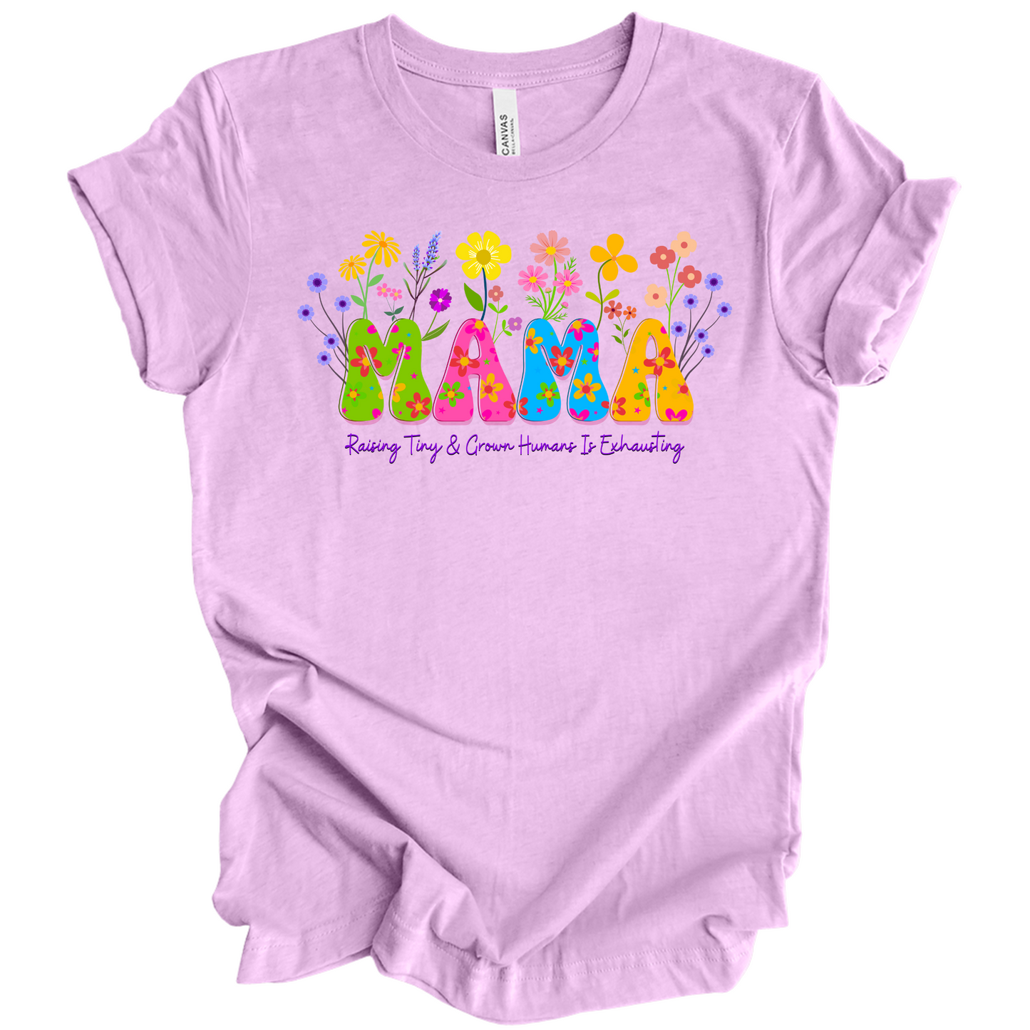 Blooming Mama Letters Tee