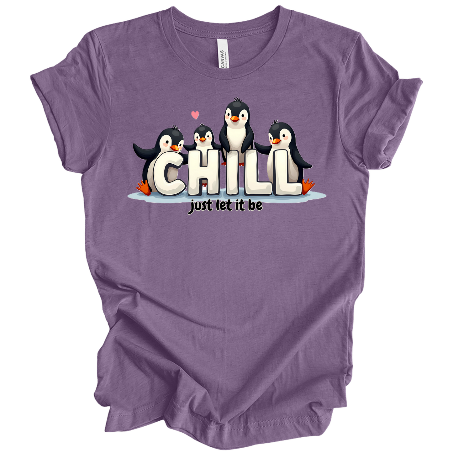 Chill Vibes Only – Penguin Edition Tee