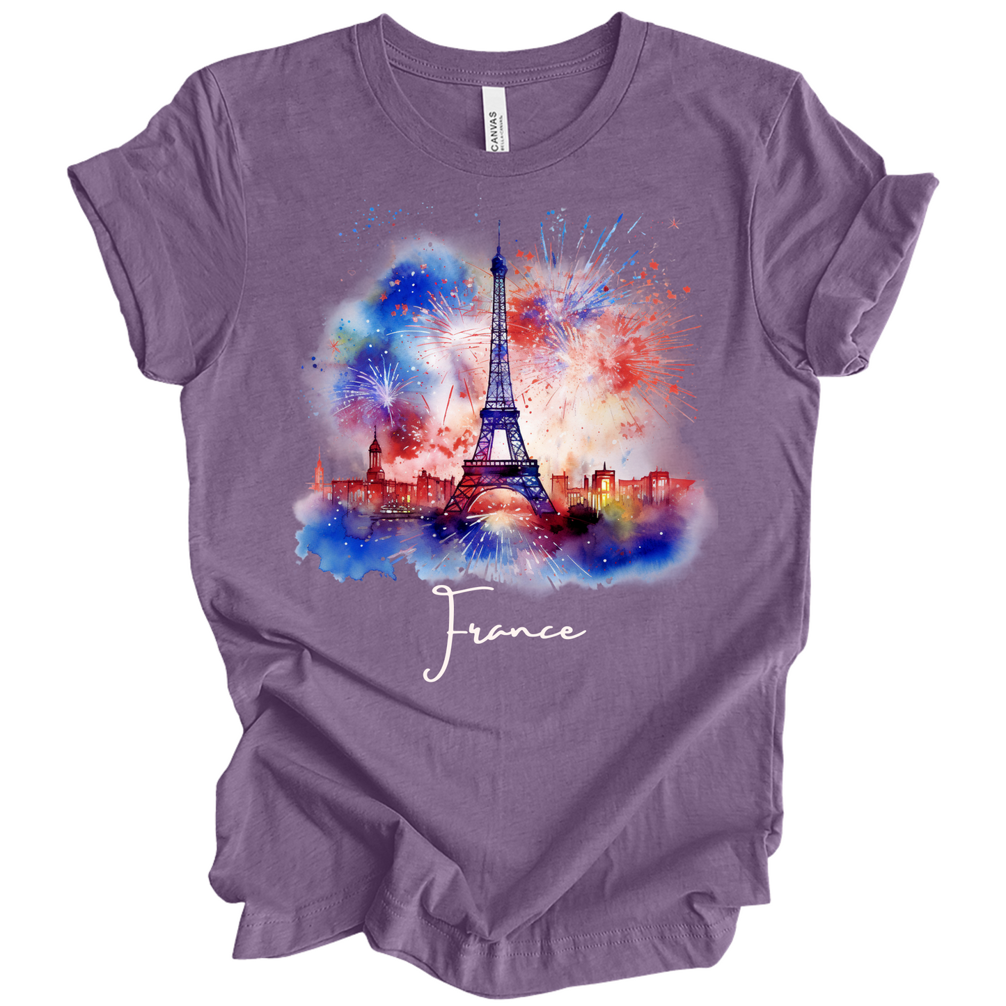 Wanderlust France, Paris: Eiffel Tower Tee