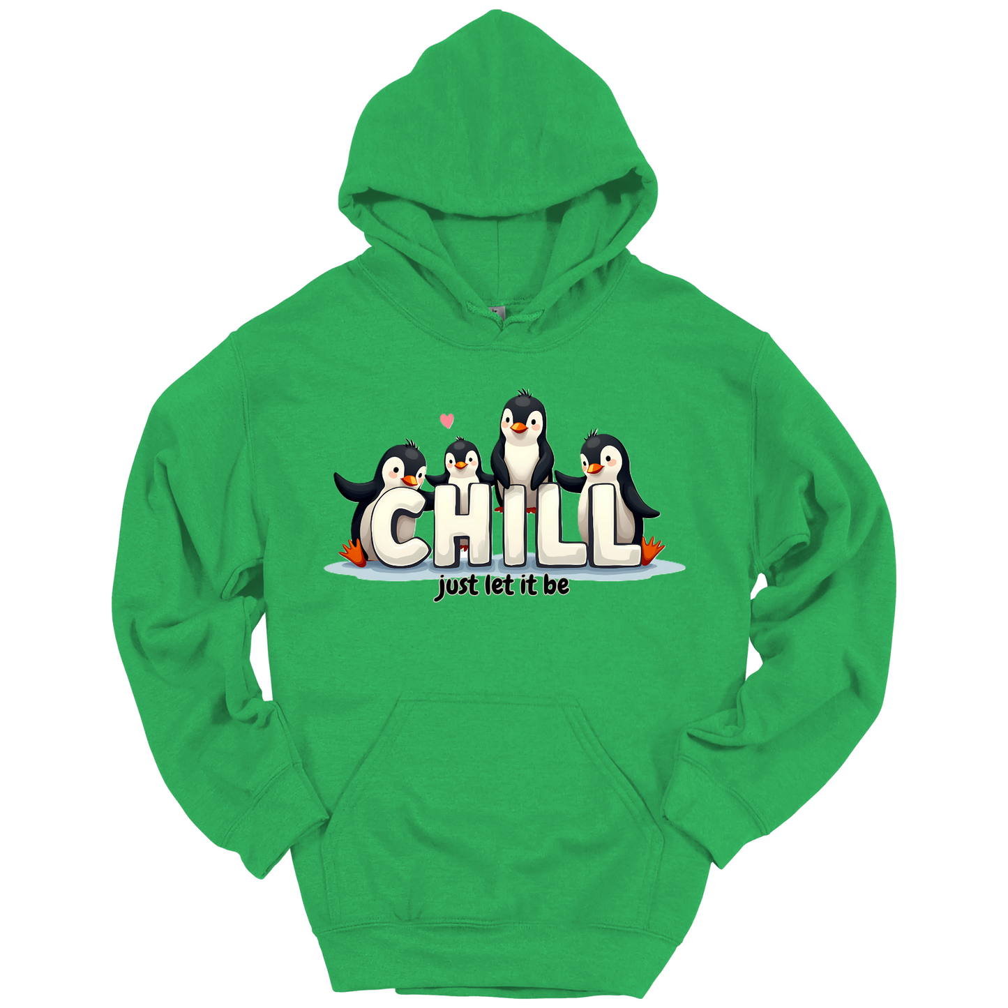Chill Vibes Only – Penguin Edition Hoodie
