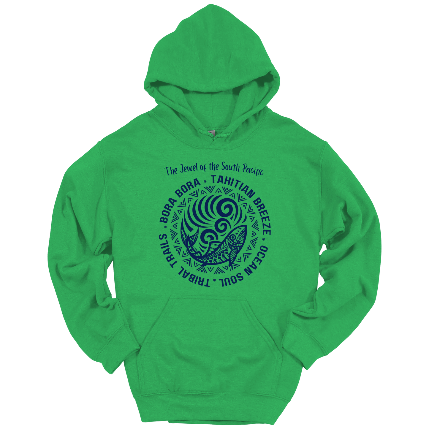 Island Spirit – Polynesian Tribal Hoodie