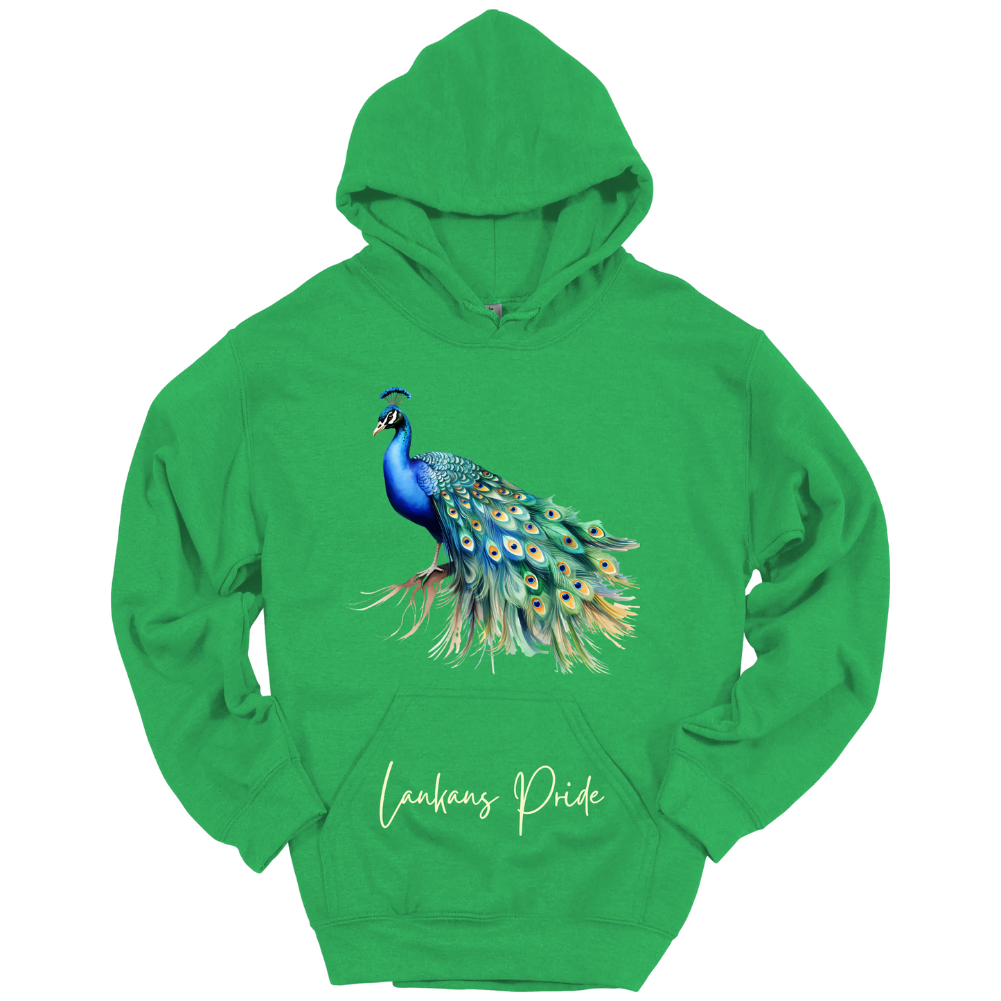 Majestic Peacock Sri Lanka Hoodie