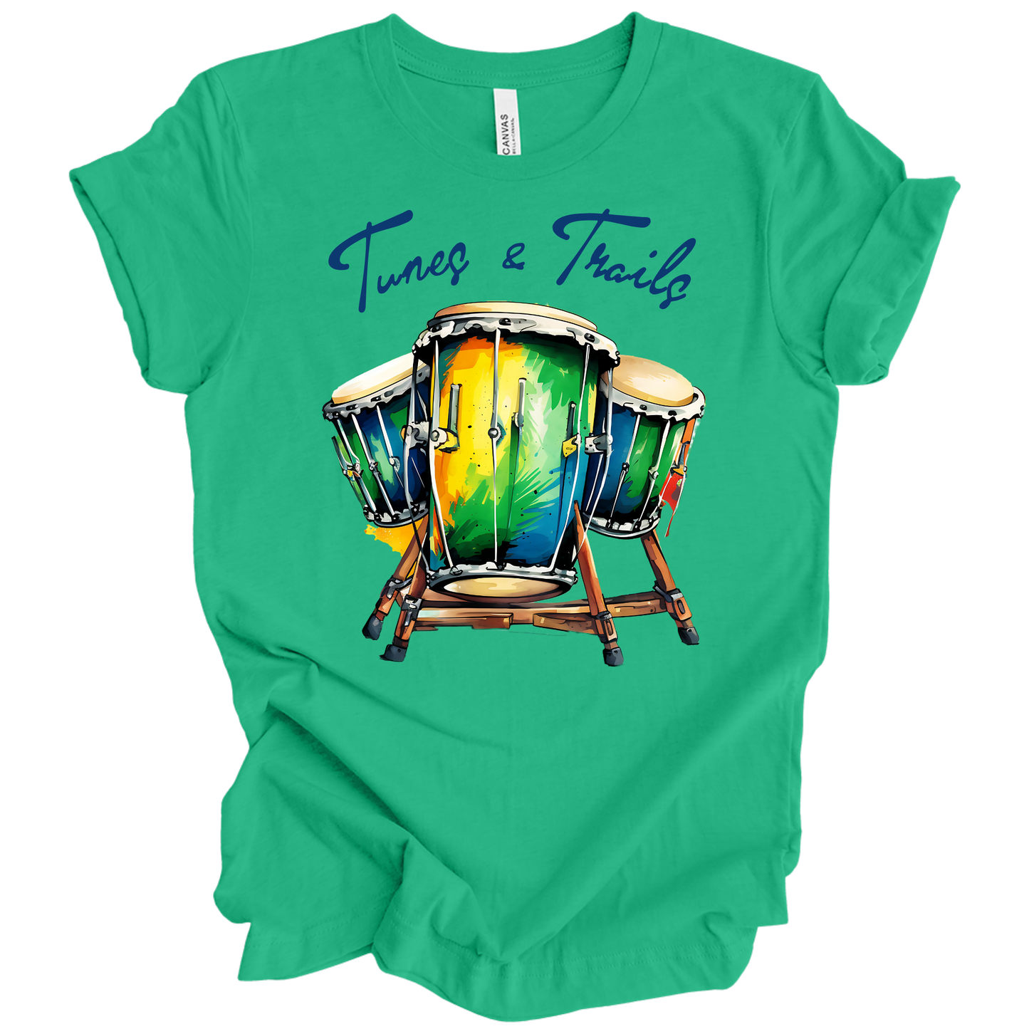 Tunes & Trails – Rhythmic Journeys Tee