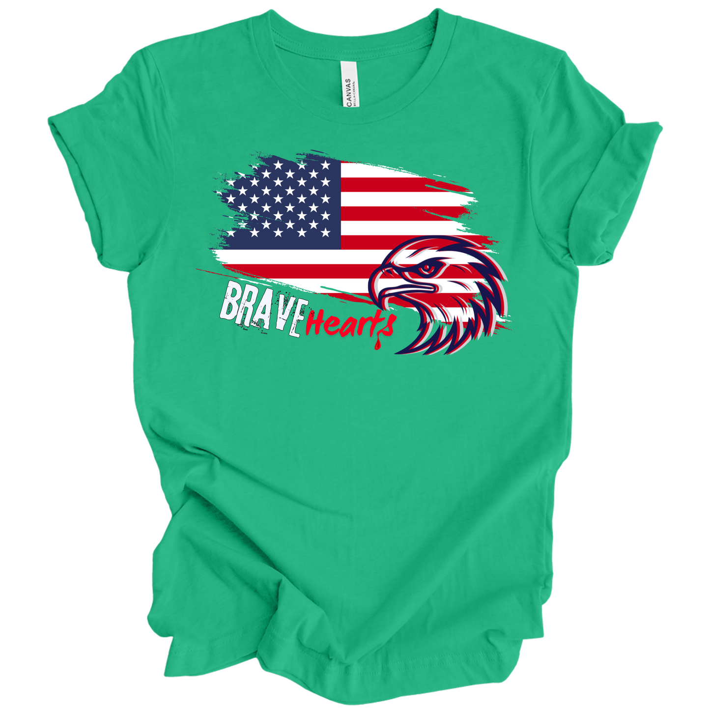 Brave Hearts – Patriot Hawk Tee