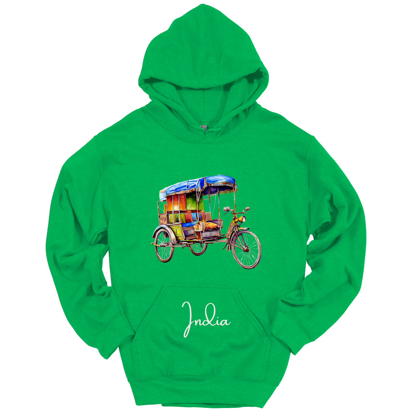 Rickshaw Rides: Explore India Hoodie