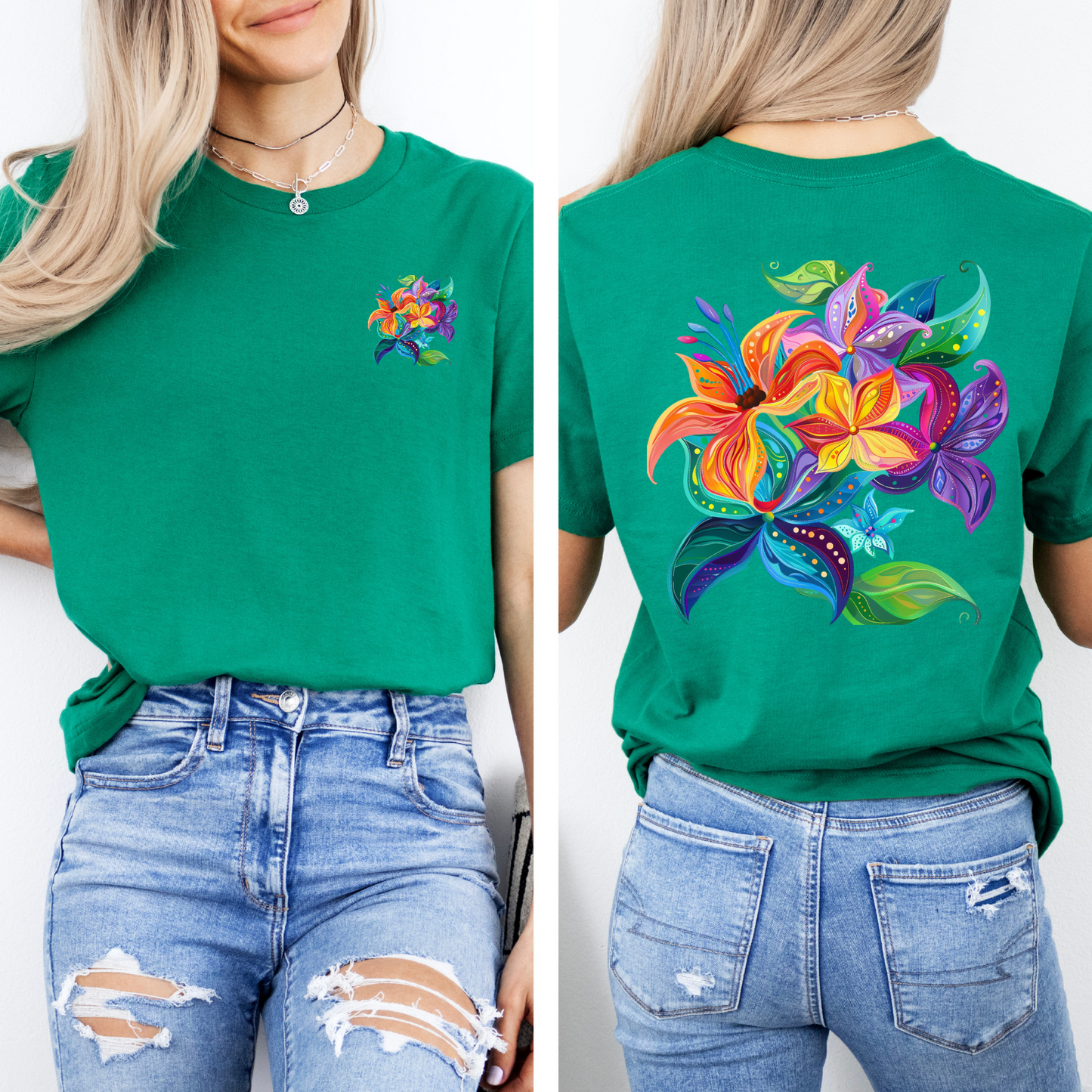 Floral Frenzy Tee