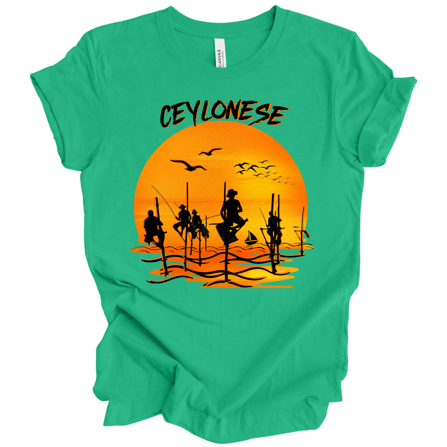 Ceylonese Dawn – Heritage Fishermen Tee